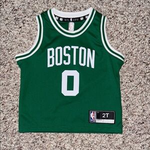 Toddler Boston Celtics Tatum replica Basketball Jersey Tank Top